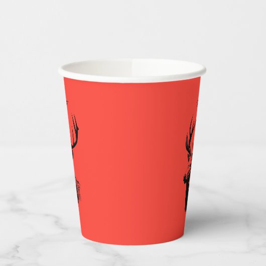 Oh Deer Reindeer Papieren Bekers (Links)