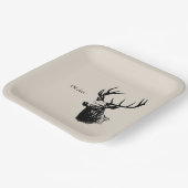 Oh Deer Reindeer Papieren Bordje (Gebogen)
