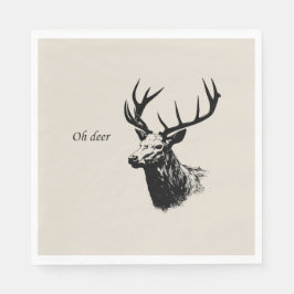 Oh Deer Reindeer Servet