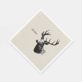 Oh Deer Reindeer Servet (Hoek)