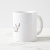 Oh Deer Retro Classic Design Grote Koffiekop (Voorkant rechts)