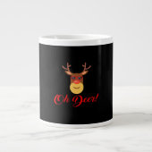 Oh Deer Retro Classic   Grote Koffiekop (Voorkant)
