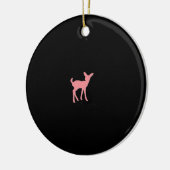 Oh Deer Retro Classic Style Ornament (Links)
