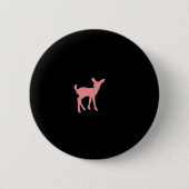 Oh Deer Retro Classic Style Ronde Button 5,7 Cm (Voorkant)