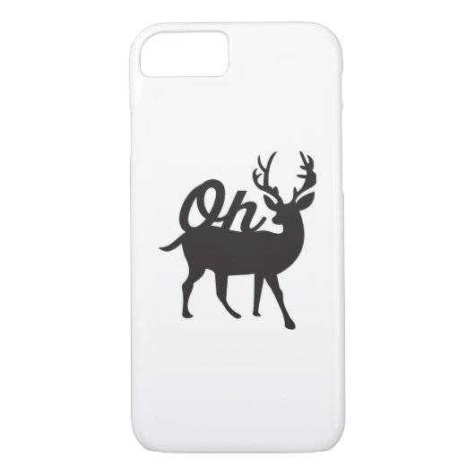 Oh Deer Retro Classic Vibe  Case-Mate iPhone Case (Achterkant)