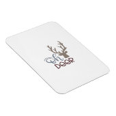Oh Deer Retro Klassiek Ontwerp Magneet (Rechterzijde)