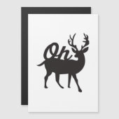Oh Deer Retro Klassieke Sfeer  (Voorkant / Achterkant)