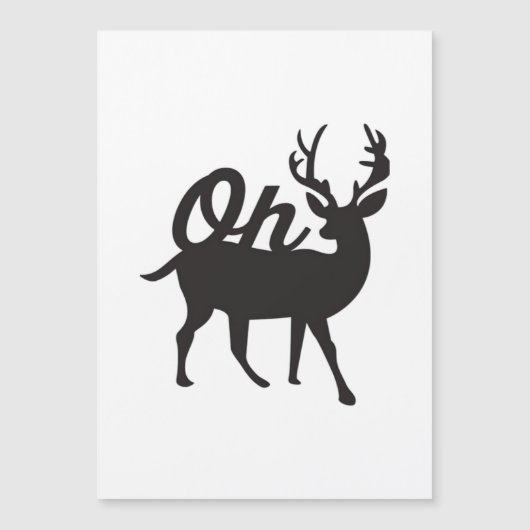Oh Deer Retro Klassieke Sfeer  (Voorkant)