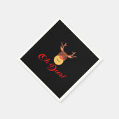 Oh Deer Retro Klassieker Servet (Hoek)