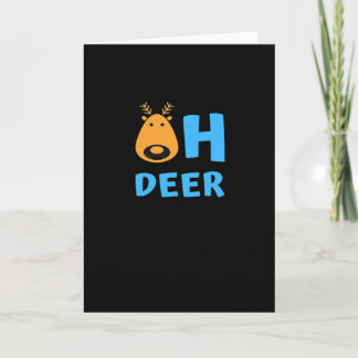 Oh Deer Retro Vakantie Sfeer Kaart