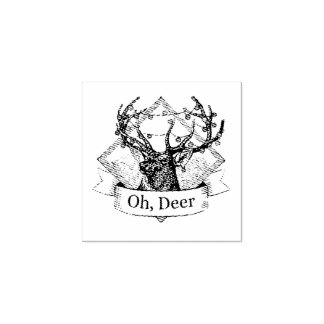 Oh, Deer Rubberstempel