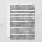 Oh Deer Rustic Winter Gender Neutral Baby shower Kaart (Achterkant)