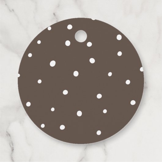 Oh Deer rustieke Herfst Woodland Baby shower Bedankjes Labels (Achterkant)