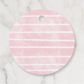 Oh Deer rustieke Spring Woodland Baby shower Bedankjes Labels (Achterkant)