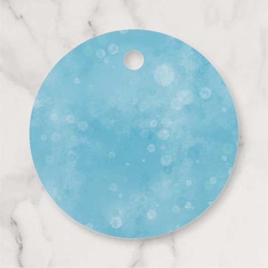 Oh Deer rustieke Winter Woodland Baby shower Bedankjes Labels (Achterkant)