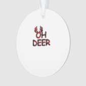 Oh Deer Schoon Lay-out Ornament (voorkant)