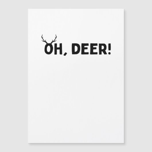 Oh Deer Simple Aesthetic (Voorkant)