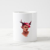 Oh Deer Simple Creative Style  Grote Koffiekop (Voorkant)
