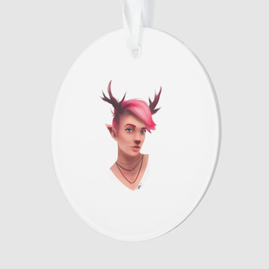 Oh Deer Simple Creative Style Ornament (voorkant)