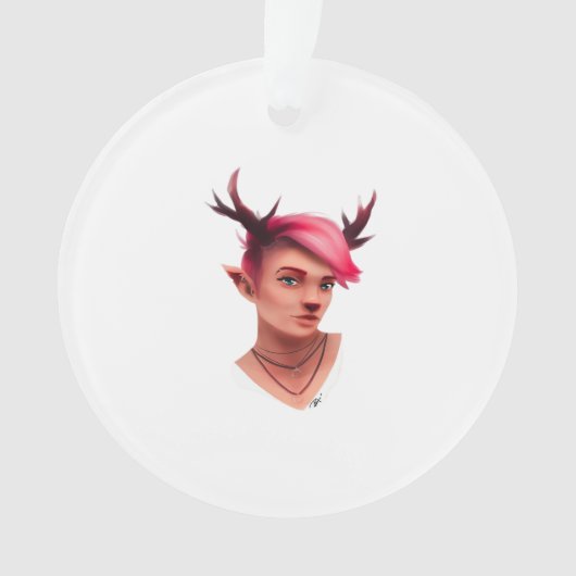 Oh Deer Simple Creative Style Ornament (voorkant)