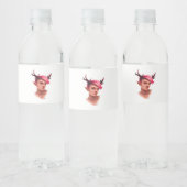 Oh Deer Simple Creative Style Waterfles Etiket (Flessen)