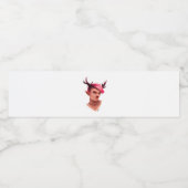 Oh Deer Simple Creative Style Waterfles Etiket (Enkel label)