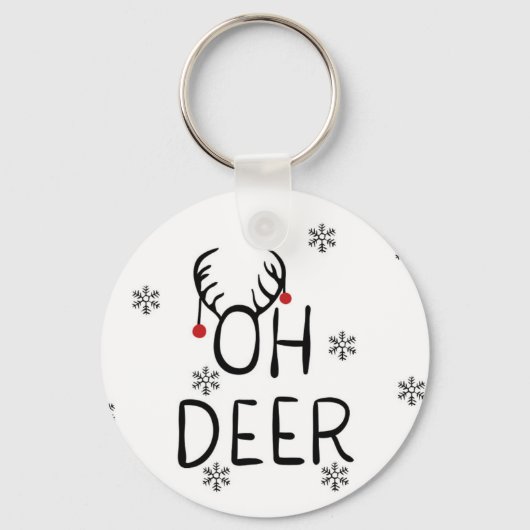 Oh, Deer! Sleutelhanger (Voorkant)