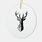 Oh Deer Soft Minimal Vibe Keramisch Ornament (Links)