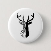 Oh Deer Soft Minimal Vibe  Ronde Button 5,7 Cm (Voorkant)