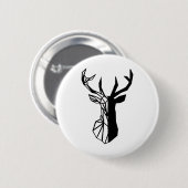 Oh Deer Soft Minimal Vibe Ronde Button 5,7 Cm (Voorkant /achterkant)