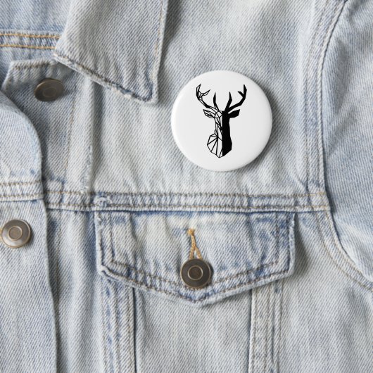 Oh Deer Soft Minimal Vibe  Ronde Button 5,7 Cm (In situ)