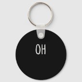 Oh Deer Trendy Halloween Style Keychain (Voorkant)