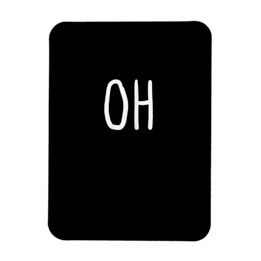 Oh Deer Trendy Halloween Style  Magneet (Verticaal)