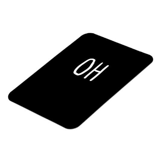 Oh Deer Trendy Halloween Style  Magneet (Linkerzijde)