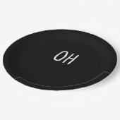 Oh Deer Trendy Halloween Style  Papieren Bordje (Gekanteld)