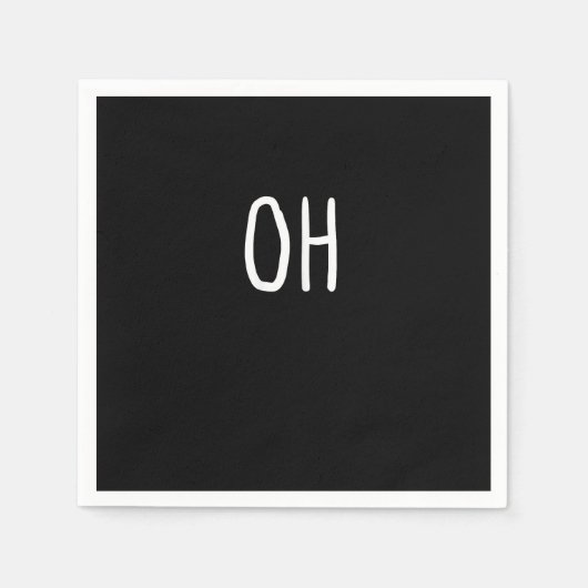 Oh Deer Trendy Halloween Style  Servet (Voorkant)