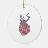 Oh Deer Trendy Minimal Aesthetic Keramisch Ornament (Links)
