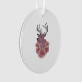 Oh Deer Trendy Minimal Aesthetic Ornament (voorkant)
