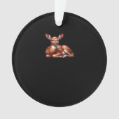 Oh Deer Trendy Modern Aesthetic Ornament (voorkant)