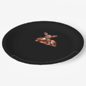 Oh Deer Trendy Modern Aesthetic  Papieren Bordje (Gekanteld)