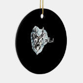 Oh Deer Trendy Modern Style Keramisch Ornament (Rechts)