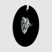 Oh Deer Trendy Modern Style Ornament (voorkant)