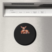 Oh Deer Trendy Moderne Esthetiek Magneet (Insitu (Vaatwasser))
