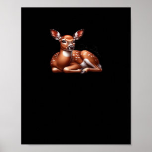 Oh Deer Trendy Moderne Esthetiek Poster