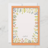 Oh Deer Uitnodiging (Achterkant)