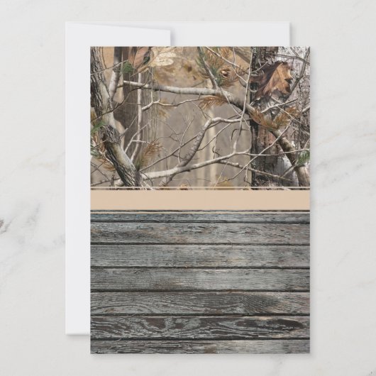 Oh Deer Verjaardag Uitnodiging - Boy (Achterkant)