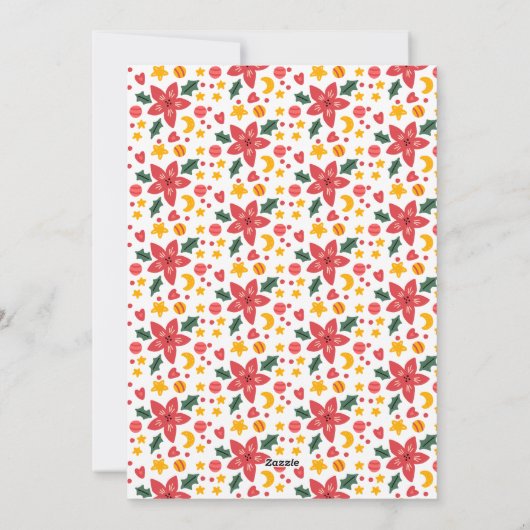 Oh Deer Wat een jaar 2025 Rendier Kerstmis Feestdagenkaart (Achterkant)