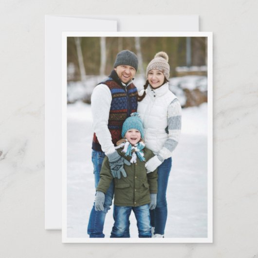 Oh Deer wat een jaar prettige kerstfeestelijke fot Feestdagenkaart (Achterkant)