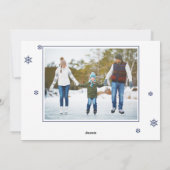 Oh Deer wat een jaar prettige kerstfeestelijke fot Feestdagenkaart (Achterkant)