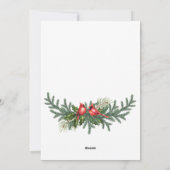 Oh Deer wat een jaar prettige kerstgroet Feestdagenkaart (Achterkant)